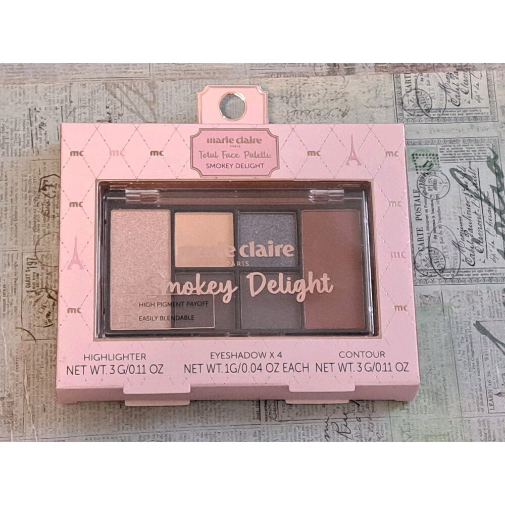 Marie Claire  Total Face Palette Smokey Delight New In Box